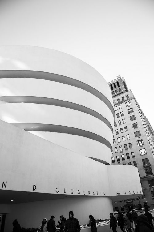 Muziejus, Niujorkas, Modernus Menas, Moderni Architektūra, Modernus Pastatas, Juoda Ir Balta
