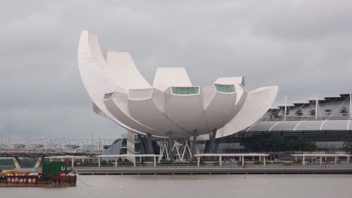 Muziejus,  Merlion Parkas,  Marina Bay Smėliai,  Menas Ir Mokslas,  Singapūras,  Pastatas,  Šiuolaikiška,  Šiuolaikinis,  Architektūra