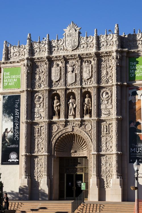 Meno Muziejus, San Diego, Architektūra, Balboa