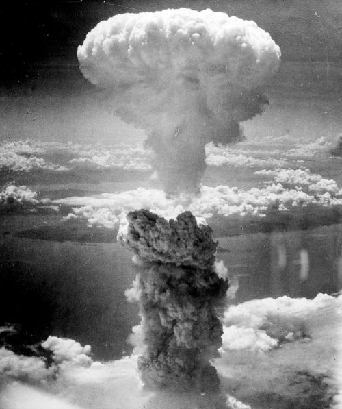 Grybų Debesys, Atominė Bomba, Branduolinis Sprogimas, Masinio Naikinimo Ginklai, Nagasaki, Sprogimas, Juoda Ir Balta