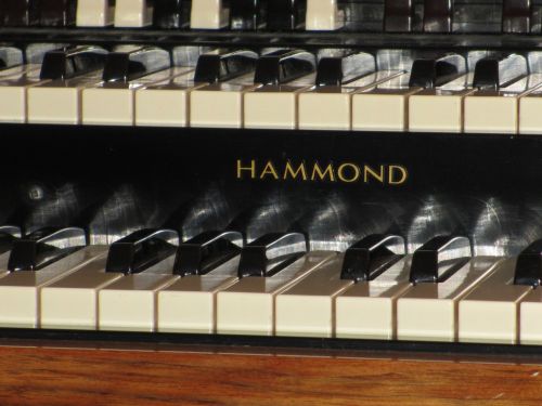 Muzikos Instrumentai, Organas, Hammond, Klaviatūra