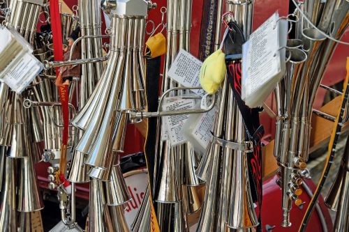 Muzikos Instrumentai, Shawms, Vėjo Instrumentai, Lapų Valytuvai, Instrumentai, Blizgantis, Vario Instrumentas, Schalmeienkapelle, Karnavalas, Fasnetas, Freiburgas
