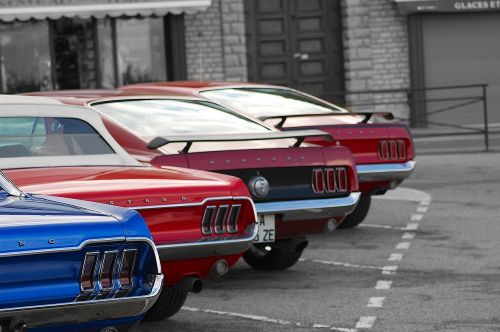 Mustango Uodegos, Mustangas, Amerikos Raumenų Automobiliai