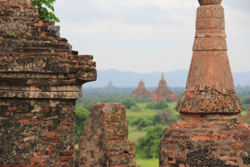 Mianmaras, Burma, Bagan, Šventykla, Kelionė, Asija, Stupa
