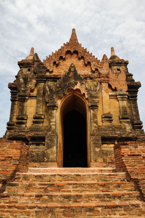 Mianmaras, Bagan, Burma, Asija, Kelionė, Kraštovaizdis, Buda