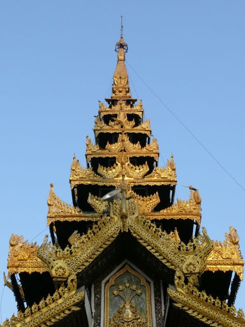Mianmaras, Jangonas, Pagoda, Asija