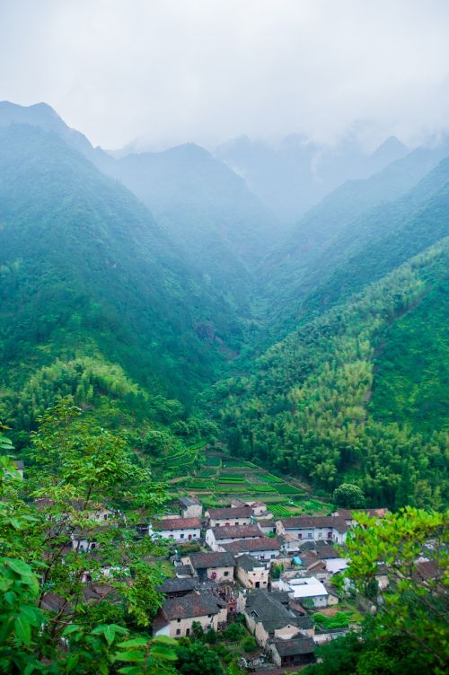Nanjianyan, Kalnai, Kraštovaizdis, Kalnų Kaimai