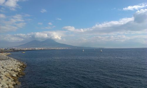 Naples, Vesuvius, Campbell, Miestas
