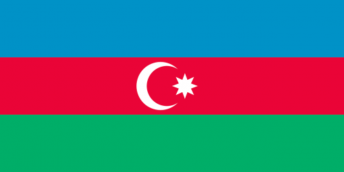Nacionalinis, Vėliava, Azerbaidžanas, Nemokama Vektorinė Grafika