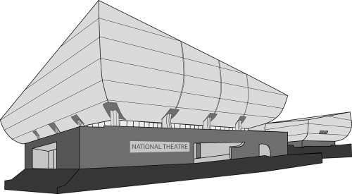 Nacionalinis Teatras, Gana, Akra, Architektūra, Turizmas, Afrika