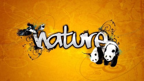 Natūralus, Fonas, Gamta