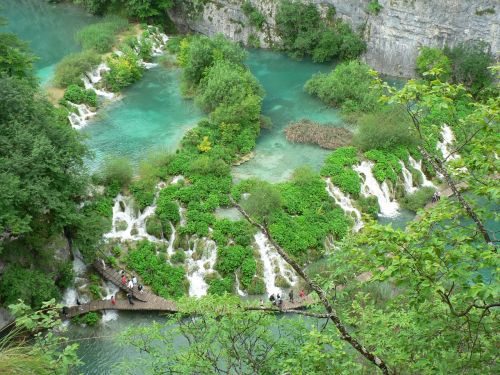 Gamta, Vanduo, Nacionalinis Parkas, Kroatija, Natūralus Vanduo, Krioklys, Miškas, Internetas