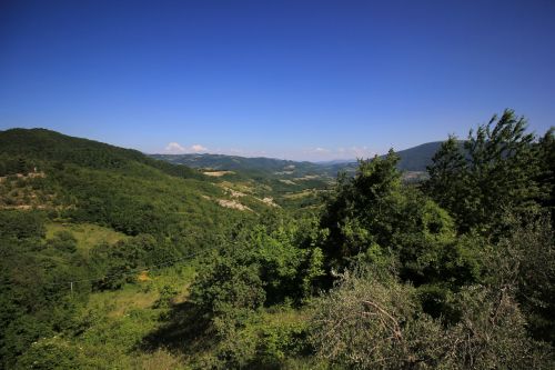 Gamta, Kraštovaizdis, Kalnai, Italy, Žalia Mėlyna