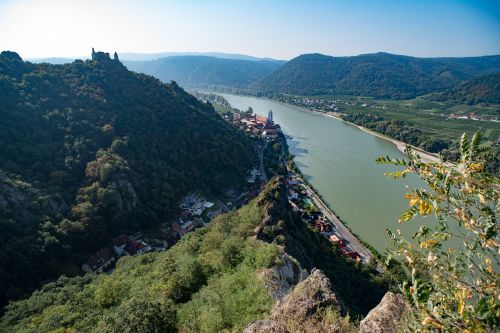 Gamta, Sugadinti, Kraštovaizdis, Vasara, Burgūrijos, Miškas, Atgal Šviesa, Saulė, Dürnstein, Wachau, Danube