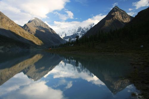 Gamta, Kalnai, Altas, Ežeras, Kraštovaizdis, Rusija