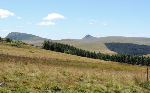 Gamta, Kraštovaizdis, Auvergne