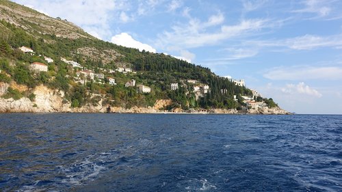 Pobūdį,  Vandens Kūno,  Panorama,  Jūra,  Kelionė,  Pakrantės,  Vila,  Dubrovnik