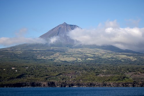 Pobūdį,  Kraštovaizdis,  Vulkanas,  Piko Kalnų,  Vandenynas,  Vynuogynai,  Iš Pico Island,  Azorai,  Comanche
