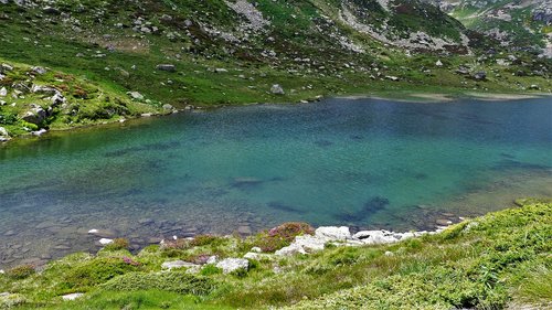 Pobūdį,  Kraštovaizdis,  Kalnų,  Ežeras,  Vasara