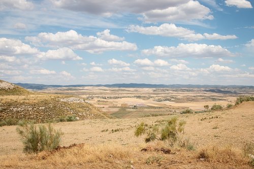 Pobūdį,  Rudi,  Kraštovaizdis,  Ūkis,  Ispanija