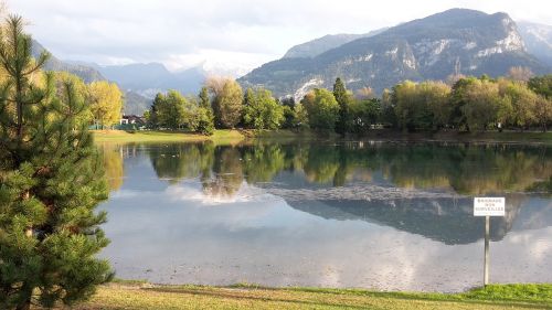 Gamta, Kraštovaizdis, Ežeras, Thyez Haute Savoie