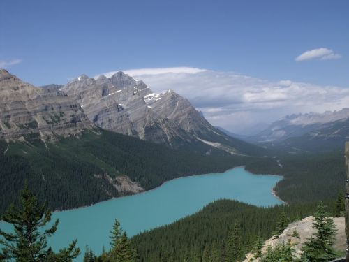 Gamta,  Daugiau,  Mėlynas,  Kalnai,  Medžiai,  Kanada