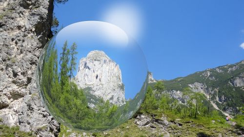 Gamta, Kalnas, Alpių, Kraštovaizdis, Dangus, Austria, Rokas