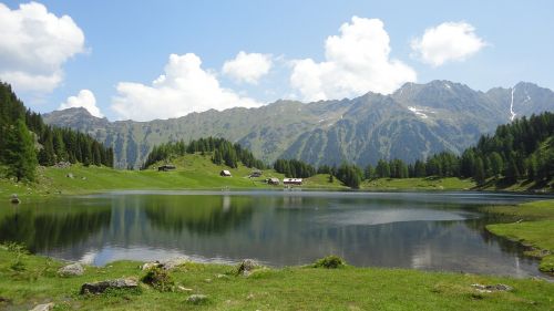 Gamta, Bergsee, Alpių, Vanduo, Austria, Schladminger Tauern