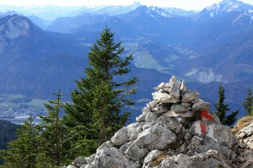 Naunspitze, Tyrol, Alpių, Kalnas, Austria, Kalnų Žygiai, Panorama, Kufstein, Kalnai