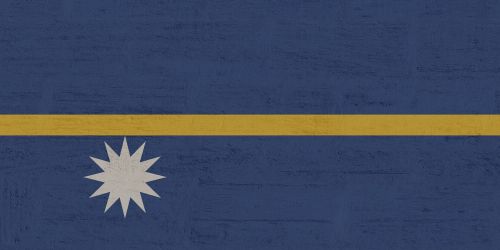Nauru, Vėliava, Tarptautinis