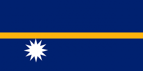 Nauru, Vėliava, Šalis, Tauta, Respublika, Sala, Okeanija, Nemokama Vektorinė Grafika