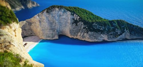 Navagio, Navagio Paplūdimys, Papludimys, Jūra, Vandenynas, Šventė, Vasara, Graikija, Sala, Zakynthos