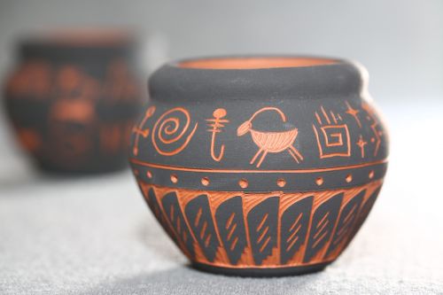 Navajo, Amerikos Indėnas, Keramika, Vazos, Amatų, Molis, Keramikos Gaminiai, Modelis, Apdaila, Menas, Kultūra, Mada