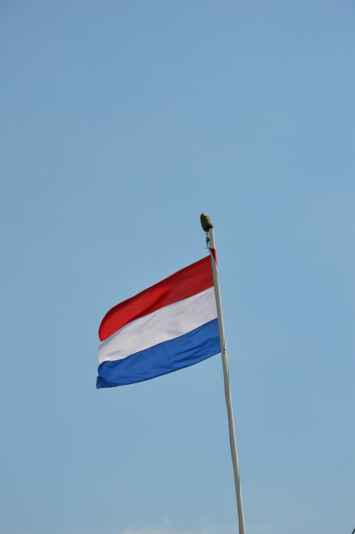 Vėliava,  Flagpole,  Nyderlandai,  Tradicija,  Holland,  Pagarba,  Olandų Vėliava