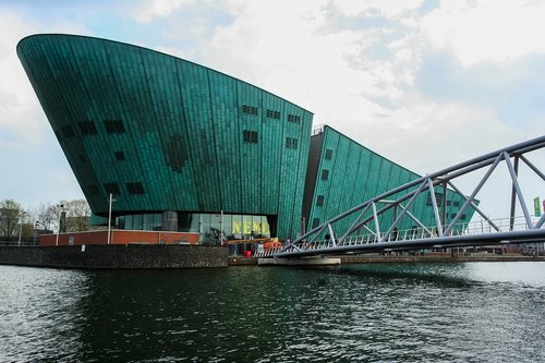 Nemo,  Amsterdamas,  Olandija,  Videnskabsmuseum,  Vario,  Architektūra,  Pastatas