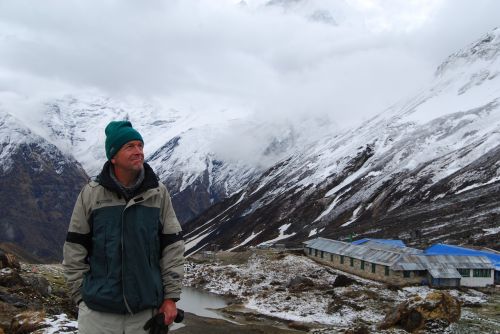 Nepalas, Annapurna, Kalnai, Vyras, Pasivaikščiojimas, Žygiai