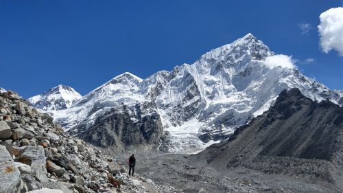 Nepalas, Sniegas, Kalnas, Ebc