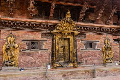 Nepale,  Kathmandu,  Durbar Aikštė,  Architektūra,  Religija,  Kelionė,  Menas,  Statyba,  Fasadas,  Namas