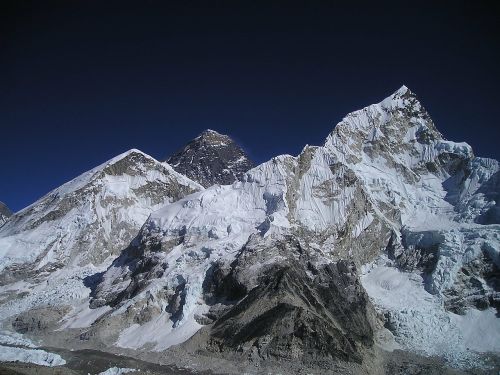 Nepalas, Himalajus, Kalnas, Everest, Kalnai, Nuptse