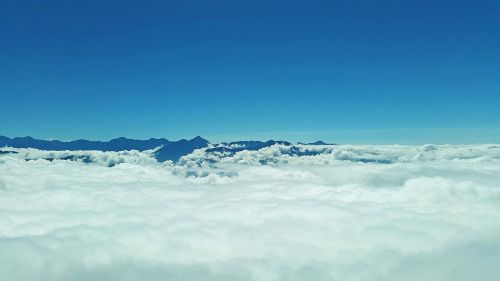 Nepalo Kraštovaizdis, Nepalas, Dangus Ir Debesis, Kalnas Ir Debesis