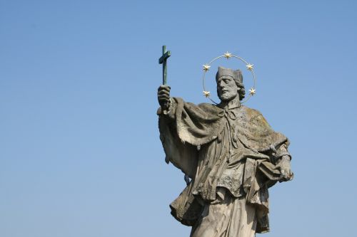 Nepomuk, Statula, Tiltas, Würzburg, Šventas, Globėjas