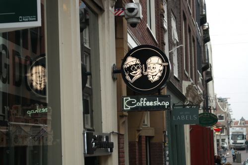 Kavinė, Nyderlandai, Holland, Amsterdamas