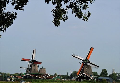 Nyderlandai,  Vėjo Malūnai,  Amsterdamas