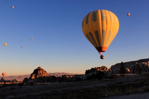 Nevşehir, Cappadocia, Turkija, Kelionė, Kraštovaizdis
