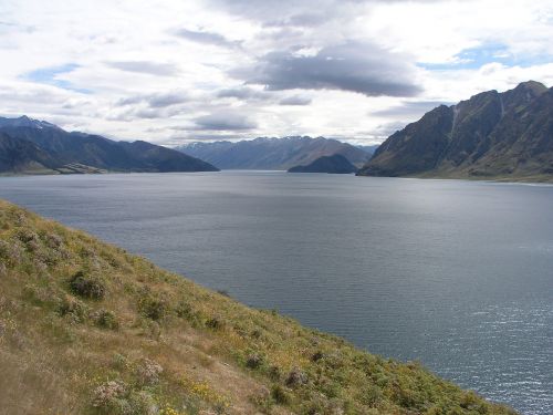 Naujas, Zealand, Hawea Ežeras, Naujoji Zelandija, Gamta, Kalnas, Vaizdingas