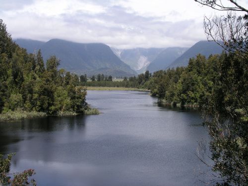 Naujas, Zealand, Ežeras Matešonas, Naujoji Zelandija, Gamta, Kalnas, Vaizdingas