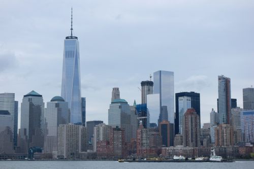 Niujorkas, Wcc, Miesto Panorama, Panorama, Pastatas, Dangoraižis, Nyc, Manhatanas, Usa, Amerikietis, Miesto, Miestas, Pasaulio Prekybos Centras, Laisvės Bokštas, Miesto Panorama, New York City Skyline, Manhattan Skyline, New York Skyline, Finansinis, Verslas