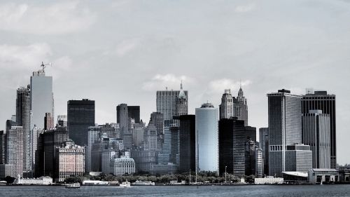 Niujorkas, Panorama, Niujorkas, Dangoraižiai, United Amsterdam, Dangoraižis, Usa, Ny, Nyc, Didelis Obuolys