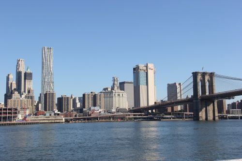 Niujorkas, Dangoraižiai, Niujorkas, Manhatanas, Miesto, New York City Skyline, Miesto Panorama, Metropolis, Brooklynas