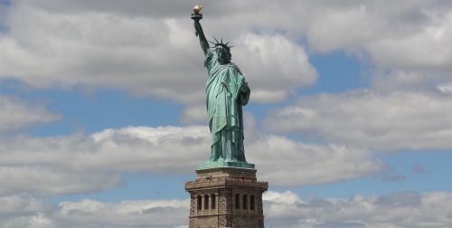 Niujorkas, Laisvės Statula, Laisvė, Usa, Niujorkas, Laisvės Sala, Jungtinės Valstijos